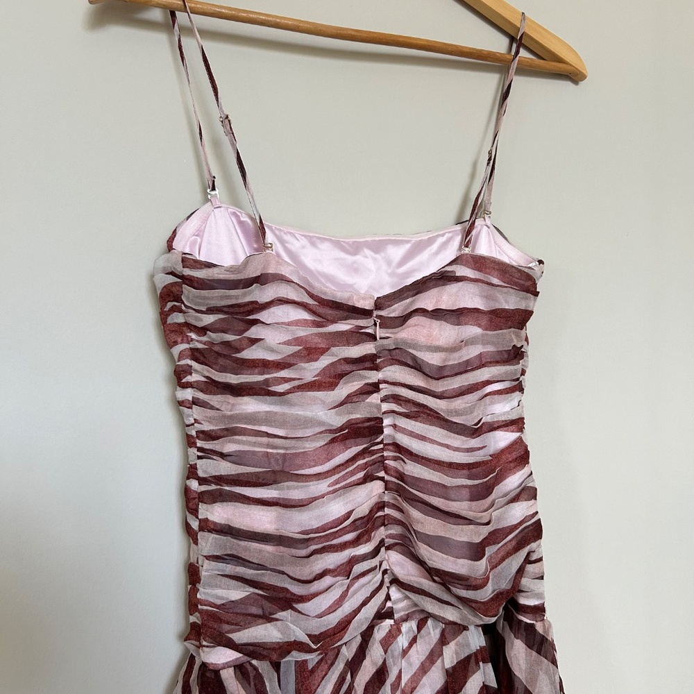 Retrofête Shaniece Dress in Earl Rose Zebra - Picture 10 of 16